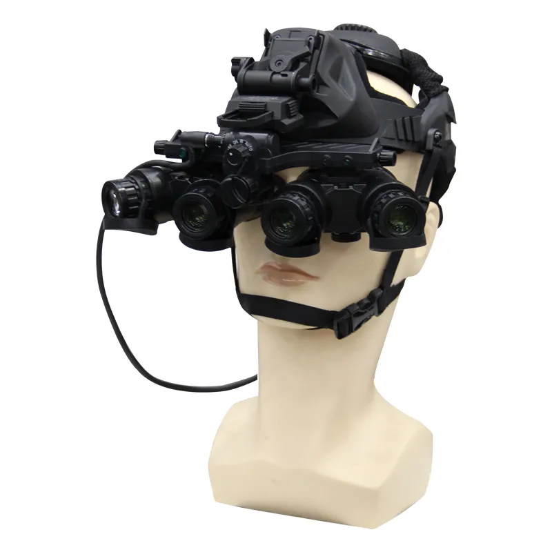 Nvg-d4 Навесное на шлем Четырехглазое малоосвещенное устройство ночного видения